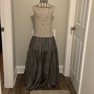 Long 100% Silk Skirt